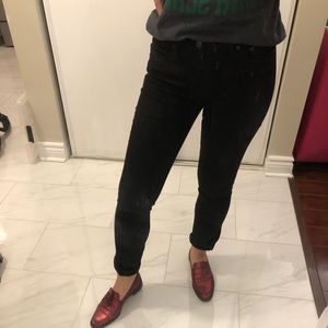 J.crew stretchy black jeans
